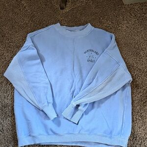 Aerie Light Blue Crewneck Sweatshirt